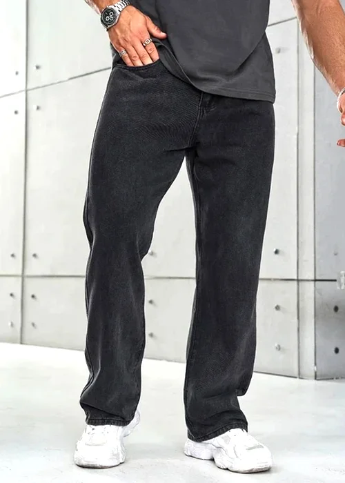 Men Jogger Fit Mid Rise Grey Jeans