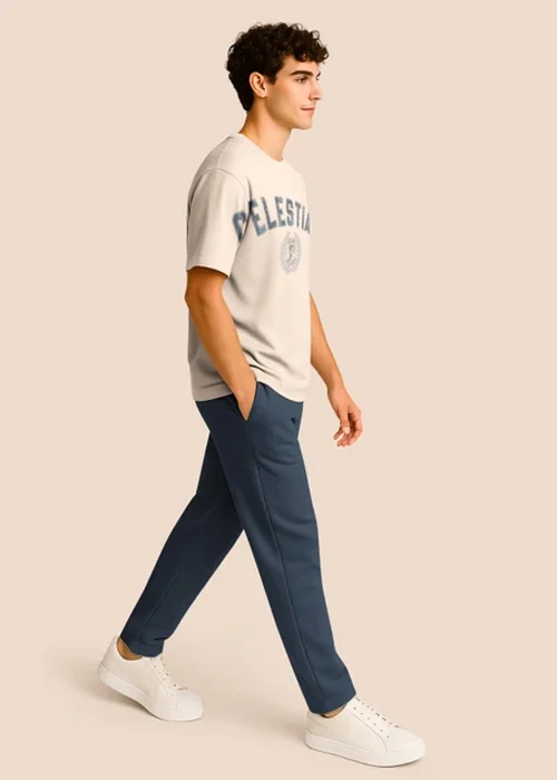 Men Cotton Regular Tshirt Pant Clothes Set